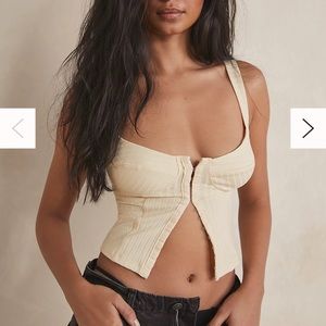 Free People Serenity Corset Cami